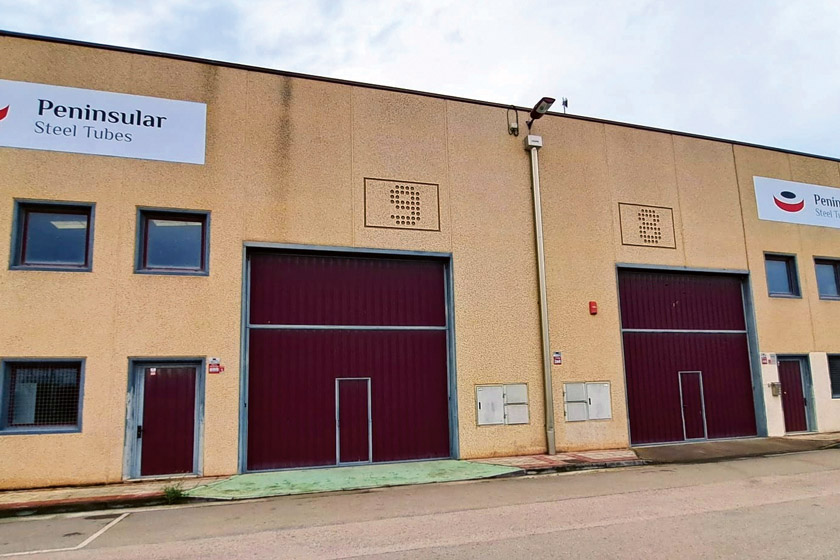Image of the new warehouse in Zaragoza, Spain